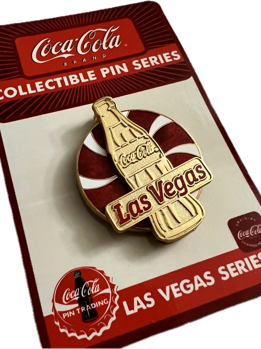 Coca-Cola Brand Las Vegas Collectible Pin Series